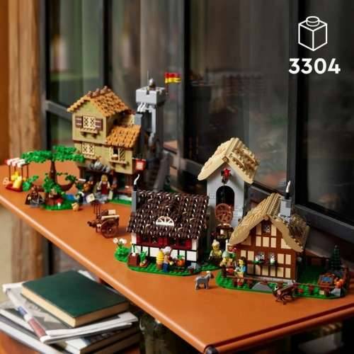 Igra Gradnje Lego 10332 Medieval Town Square 3304 Dijelovi Cijena