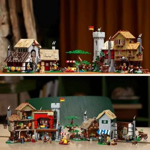 Igra Gradnje Lego 10332 Medieval Town Square 3304 Dijelovi Cijena