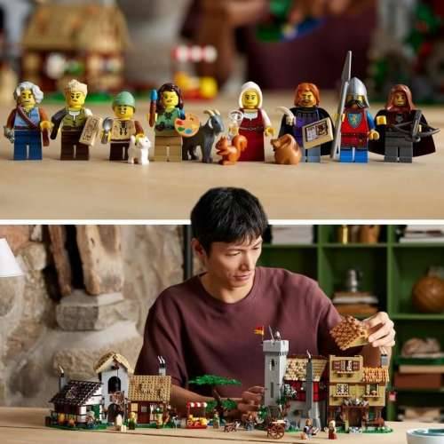 Igra Gradnje Lego 10332 Medieval Town Square 3304 Dijelovi Cijena