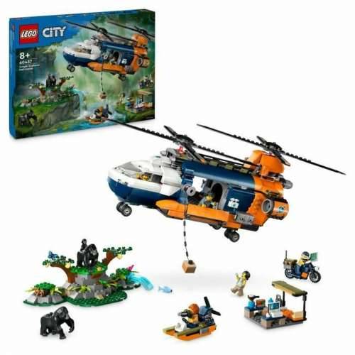 Igra Gradnje Lego 60437 Jungle Explorer Helicopter Base Camp Pisana Cijena