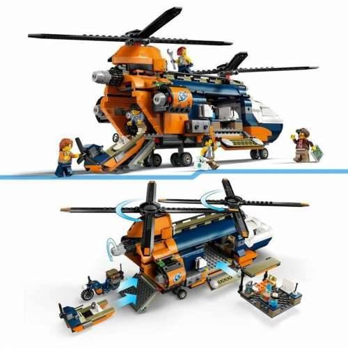 Igra Gradnje Lego 60437 Jungle Explorer Helicopter Base Camp Pisana Cijena