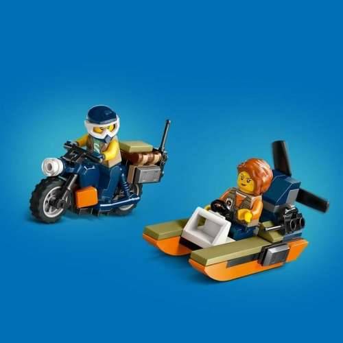 Igra Gradnje Lego 60437 Jungle Explorer Helicopter Base Camp Pisana Cijena