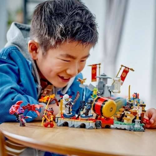 Igra Gradnje Lego NINJAGO 71818 Tournament Battle Arena Pisana 659 Dijelovi Cijena