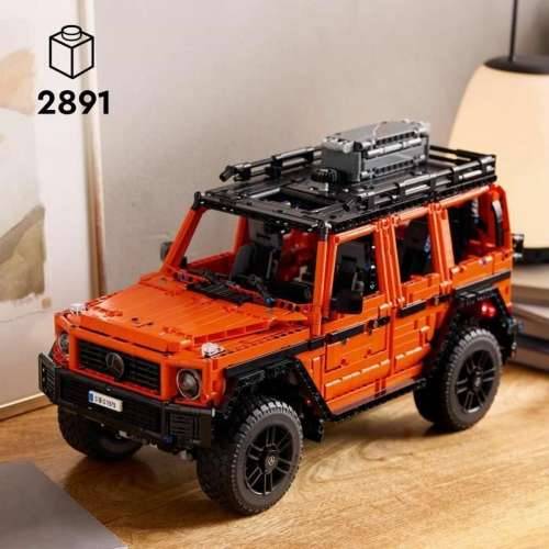 Igra Gradnje Lego Techniq 42177 Mercedes-Benz G 500 PROFESSIONAL Line 2891 Dijelovi Cijena