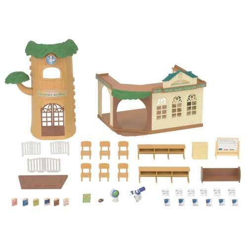 Playset Sylvanian Families School of the Forest 35 Dijelovi Cijena