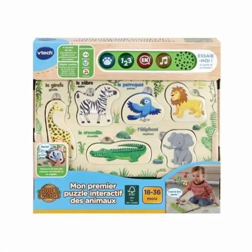 Drvene Dječje Puzzle Vtech Baby Puzzle Drvo Životinje Cijena