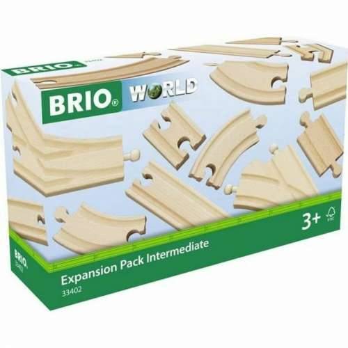 Tračnice za vlak Brio Intermediate Evolution Set Drvo 16 Dijelovi Cijena