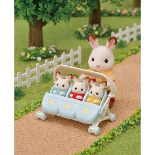 Playset Sylvanian Families The Triple Stroller  Cijena