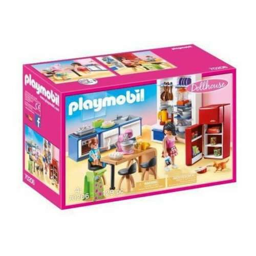 Playset Dollhouse Kitchen Playmobil 70206 (129 pcs) Cijena