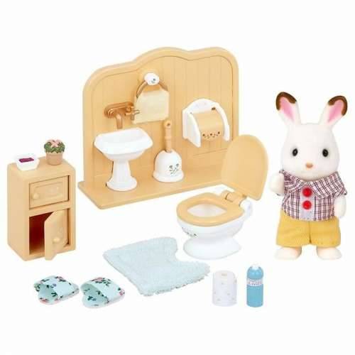 Figure djelovanja Sylvanian Families Chocolate Rabbit and Toilet Set Cijena