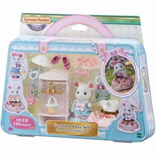 Playset Sylvanian Families The fashion suitcase and big sister marshmallow mouse For Children Cijena