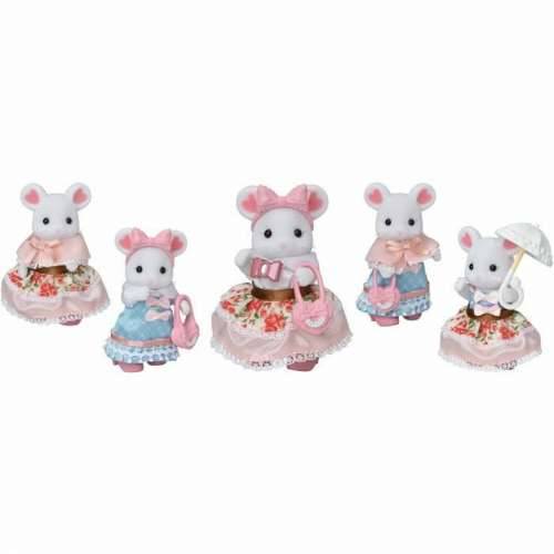 Playset Sylvanian Families The fashion suitcase and big sister marshmallow mouse For Children Cijena