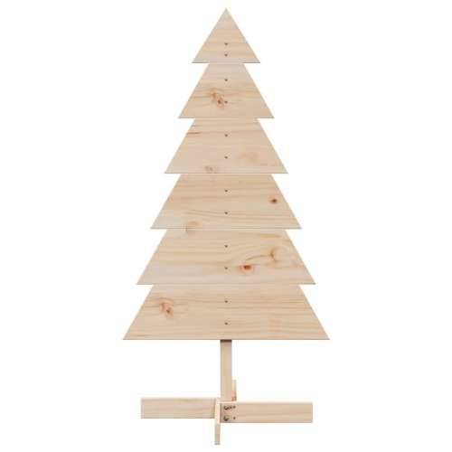 Drveno ukrasno božićno drvce 120 cm od masivne borovine - Prirodna 120 cm 1 Cijena