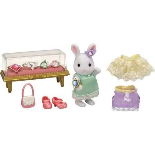 Playset Sylvanian Families The Snow Bunny Fashion Suitcase and Big Sister Cijena