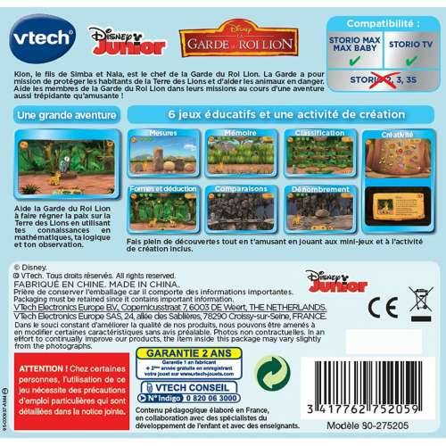 Edukativna Igra Vtech La garde du Roi Lion (FR) Cijena