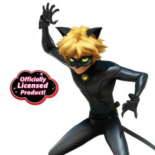 Svečana odjeća za djecu Miraculous: Tales of Ladybug & Cat Noir Transformation Set - Cat Noir 4 Dijelovi Crna Pisana Cijena