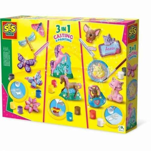 Set plastelina za modeliranje SES Creative Molding and painting - 3 in 1 Cijena