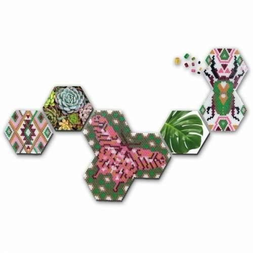 Mozaik SES Creative Beedz Art - Hex tiles Botánica (FR) Cijena