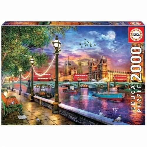 Puzzle Educa London at sunset 19046 2000 Dijelovi Cijena