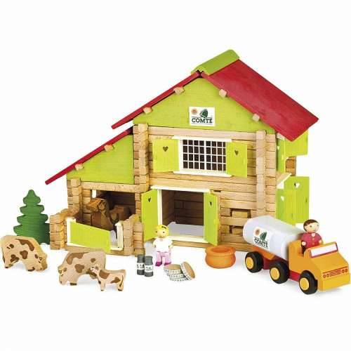 Playset Jeujura My Wooden Farm 180 Dijelovi Cijena