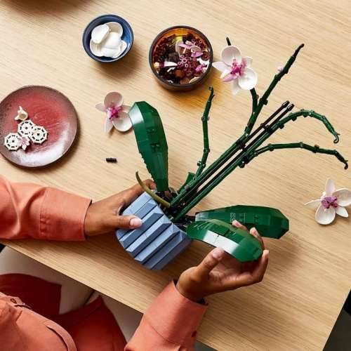 Playset Lego The Orchid Plants with Indoor Artificial Flowers Cijena