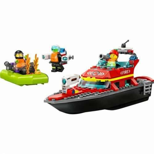 Igra Gradnje Lego City 60373 The firefighters’ rescue boat Pisana 144 Dijelovi Cijena