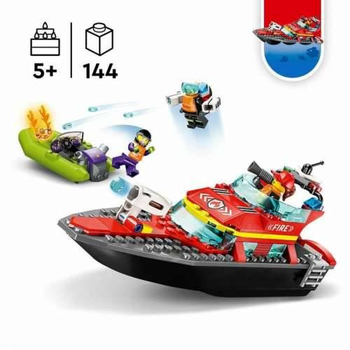 Igra Gradnje Lego City 60373 The firefighters’ rescue boat Pisana 144 Dijelovi Cijena