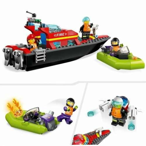 Igra Gradnje Lego City 60373 The firefighters’ rescue boat Pisana 144 Dijelovi Cijena