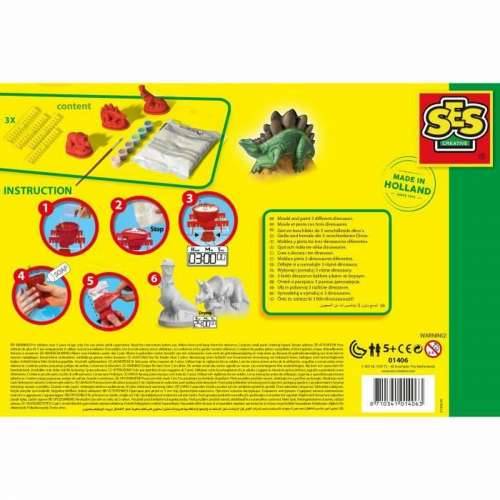 Pasta za modeliranje SES Creative   Set za oblikovanje dinosauri Cijena