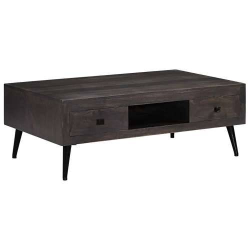 Stol za kavu puno drvo manga 100x60x35 cm - Prirodna 1 Cijena