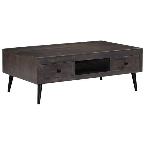 Stol za kavu puno drvo manga 100x60x35 cm - Prirodna 1 Cijena