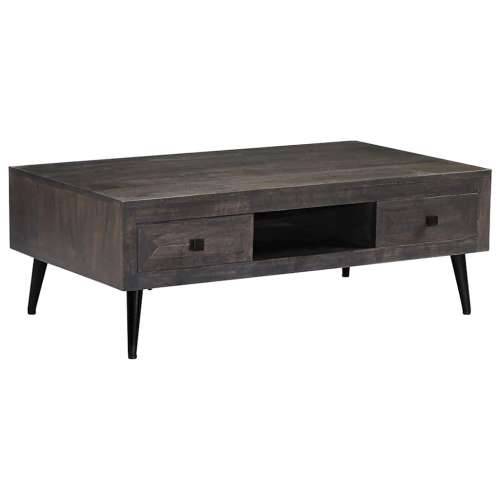 Stol za kavu puno drvo manga 100x60x35 cm - Prirodna 1 Cijena