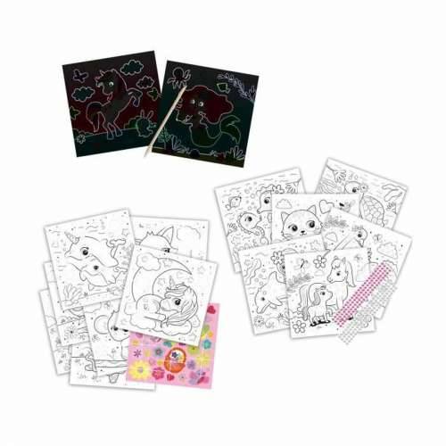 Crteži za bojenje SES Creative Activity Colouring Book Set naljepnica bilježnica 3 u 1 Cijena