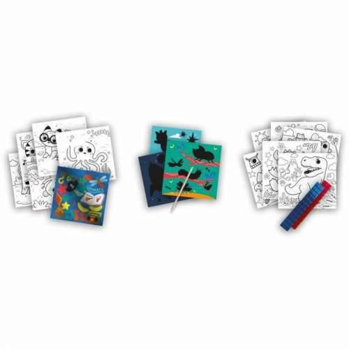 Crteži za bojenje SES Creative Activity Colouring Book 3 u 1 bilježnica Cijena