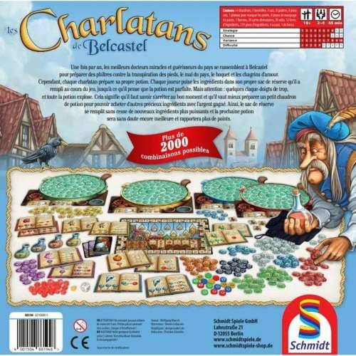 Društvene igre Schmidt Spiele Charlatans de Bescastel Cijena