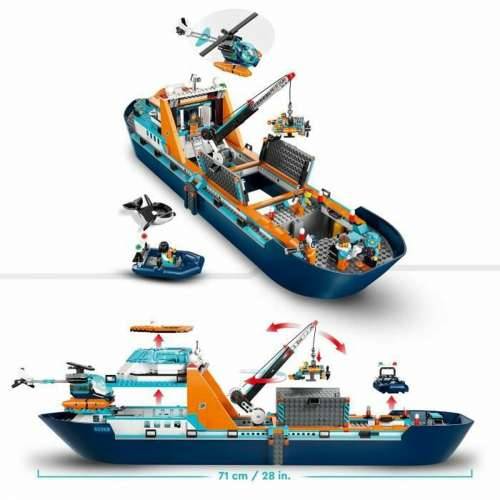 Igra Gradnje Lego 60368 The Arctic Exploration Ship Pisana 815 Dijelovi Cijena
