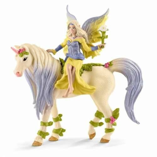 Figure djelovanja Schleich  Fairy will be with the Flower Unicorn moderan Cijena