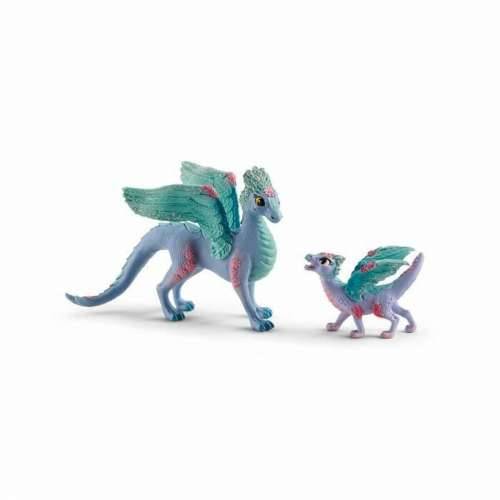 Figure djelovanja Schleich Flower dragon with its little one Cijena