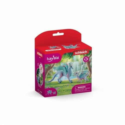 Figure djelovanja Schleich Flower dragon with its little one Cijena