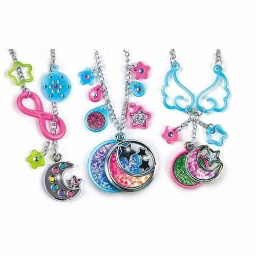 Set za pravljenje narukvica i ogrlica Clementoni My Moonlight Pendants Aluminij Guma Plastika Cijena