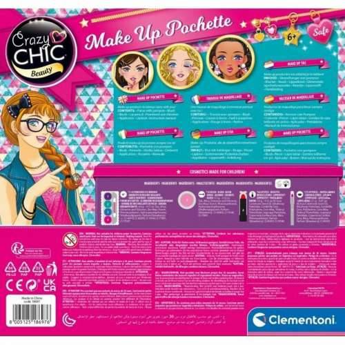 Dječji set za šminkanje Clementoni Crazy Chic Pisana Cijena