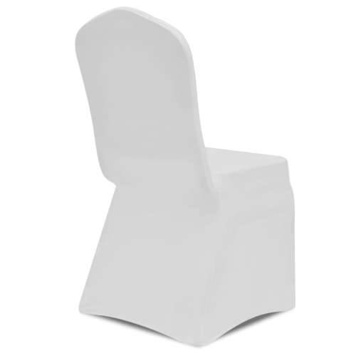 Navlake za stolice rastezljive bijele 12 kom Cijena