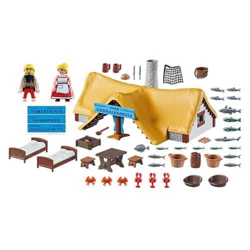 Playset Playmobil Astérix: Ordralfabetix Hut 71266 73 Dijelovi Cijena