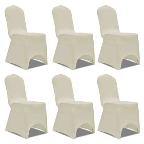 Navlake za stolice rastezljive krem 12 kom Cijena