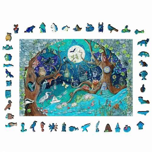 Puzzle Ravensburger 17516 Fantasy Forest Drvo 500 Dijelovi Cijena