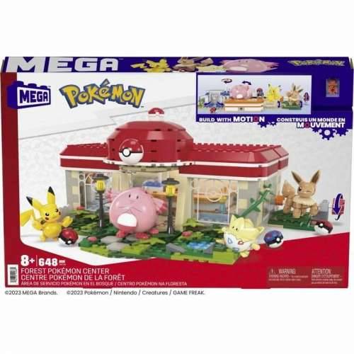 Građevinski set Pokémon Mega Construx - Forest Pokémon Center 648 Dijelovi Cijena
