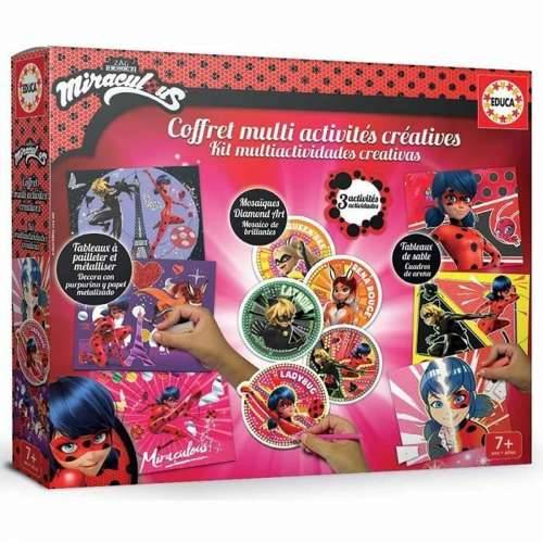 Crteži za bojenje Educa Miraculous Ladybug - 18931 Pisana Cijena