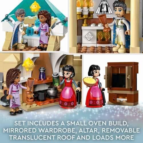 Igra Gradnje Lego Disney Wish 43224 King Magnifico’s Castle 613 Dijelovi Cijena