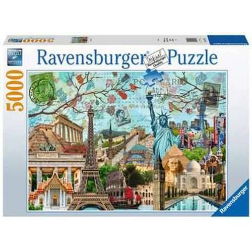 Puzzle Ravensburger 17118 Big Cities Collage 5000 Dijelovi Cijena