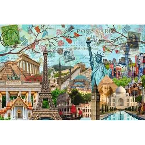 Puzzle Ravensburger 17118 Big Cities Collage 5000 Dijelovi Cijena